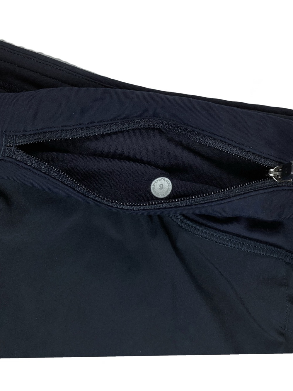 Lululemon Pace Rival Skirt Navy Blue Sz 6 - Picture 6 of 6